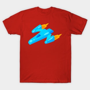 Glaxy Spaceship T-Shirt